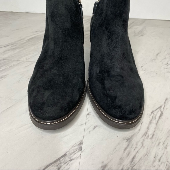 New! Sam Edelman Pryce Black Suede Bootie 11M - Picture 10 of 14